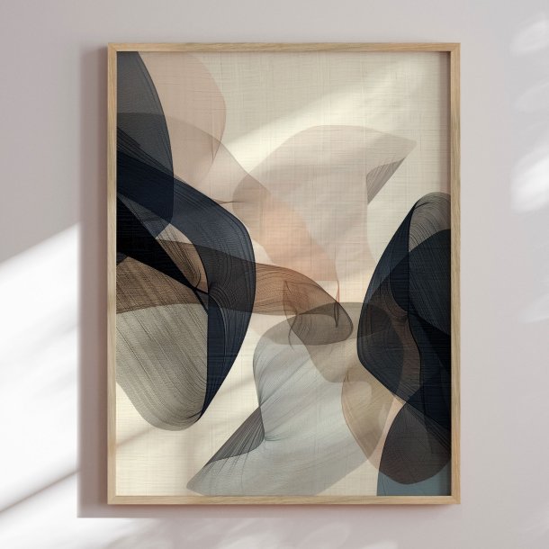 Luxury framed art - Ethereal Waves II