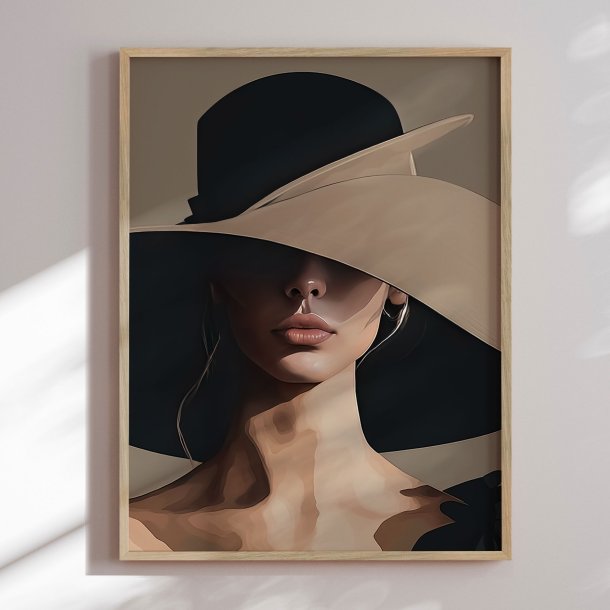 Luxury framed art - Femme Fatal