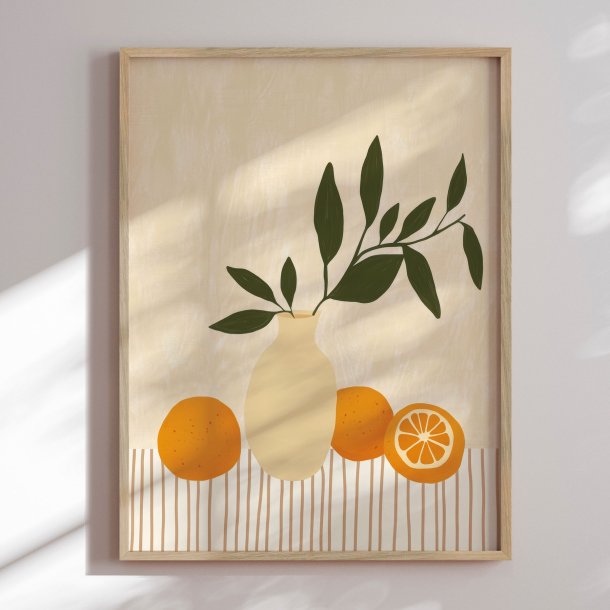 Luxury framed art - Freshly Picked