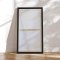 Handmade panting in frame - Time to Go - Mixed media