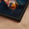 Handmade panting in frame - Mumbaj - Mixed media