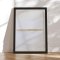Handmade panting in frame - Colorful Sunset - Mixed media
