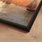 Handmade painting with frame - Time to Go II - Mixed media