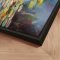 Handmade painting with frame - Romantic Water Lilies - Mixed media