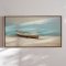 Handmade painting with frame - Lovely Boat II - Mixed media