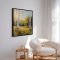 Handmade painting with frame - Early Morning - Mixed media
