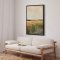 Handmade painting with a frame - Abstract Field - Mixed media