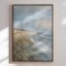 Handmade painting with a frame - Summer Waves - Mixed media