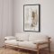 Handmade panting in a frame - Beige Serenity - Mixed media