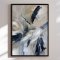 Handmade panting in a frame - Midnight Whispers - Mixed media