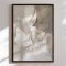 Handmade panting in a frame - Shades of Silence - Mixed media