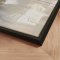 Handmade panting in a frame - Whispering Leaves - Mixed media