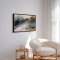 Handmade panting in frame - Desert Breeze - Mixed media