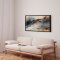 Handmade panting in frame - Desert Breeze - Mixed media