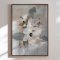 Handmade panting in a frame - Delicate Harmony - Mixed media
