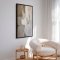 Handmade panting in a frame - Shades of Silence II - Mixed media