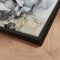 Handmade panting in a frame - Contemporary Water III - Mixed media