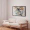 Handmade panting in a frame - Contemporary Water III - Mixed media