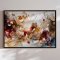 Handmade panting in a frame - Colorful Concert III - Mixed media