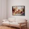 Handmade panting in a frame - Colorful Concert III - Mixed media