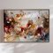 Handmade panting in a frame - Colorful Concert III - Mixed media