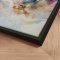 Handmade panting in a frame - Colorful Explosion III - Mixed media