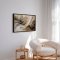 Handmade panting in frame - Brown Feeling - Mixed media