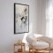 Handmade panting in a frame - Traced by Light - Mixed media