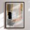 Handmade panting in a frame - Soft Tension - Mixed media