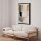 Handmade panting in a frame - Soft Tension - Mixed media