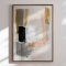 Handmade panting in a frame - Soft Tension - Mixed media