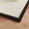Handmade panting in frame - Whispers of Green - Mixed media
