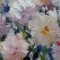 H�ndlavet maleri med ramme - Romantic Vase - Mixed media