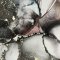 Handmade panting with frame - Contemporary Water III - Mixed media