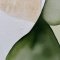 H�ndlavet maleri med ramme - Whispers of Green - Mixed media