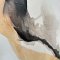 Handmade painting with black frame - The Shape of Sound - Mixed media