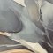 Premium painting with black frame - Blue Storm III - E. Thorne