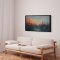 H�ndlavet maleri med sort ramme - Urban Sunset II - Mixed media