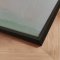 H�ndlavet maleri med sort ramme - Green Stroke - Mixed media