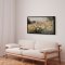 Handmade painting with frame - Wildflowers - Mixed media