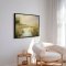 Handmade panting with frame - Fields of Light - Mixed media