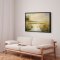 Handmade panting with frame - Fields of Light - Mixed media