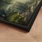 Handmade panting with frame - Dancing Reflections - Mixed media