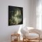 Handmade panting with frame - Dancing Reflections - Mixed media