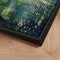 Handmade panting with frame - Whispering Waters - Mixed media