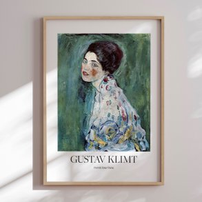 Indramning - Portr�t Einer Dame - Gustav Klimt