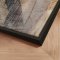 H�ndlavet maleri med ramme - Abstract Earthquake - Dan Hobday - Mixed media
