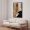 H�ndlavet maleri med ramme - Underneath - Dan Hobday - Mixed media