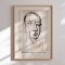 Indramning - Modern Face Sketch - Andreas Magnusson
