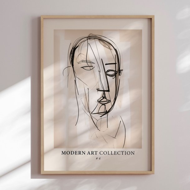 Indramning - Modern Face Sketch - Andreas Magnusson
